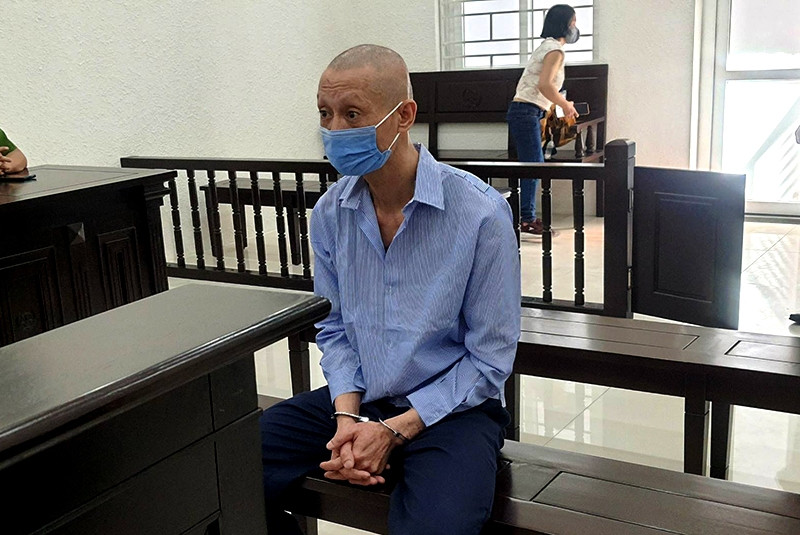 Bị cáo Dương Quang Bình tại phiên xử sơ thẩm vụ án sát hại nghệ sỹ Vũ Mạnh Dũng
