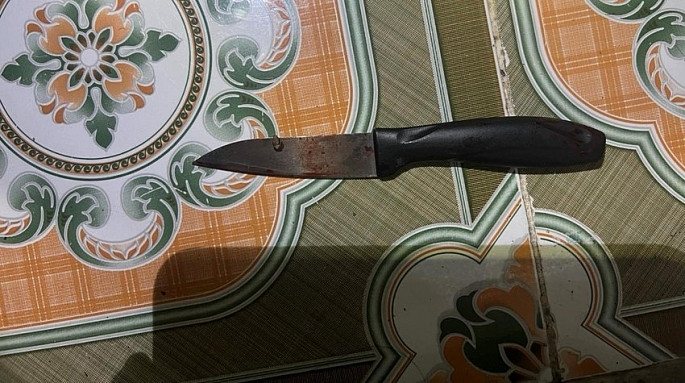 Con dao Trung dùng để đâm chết nạn nhân