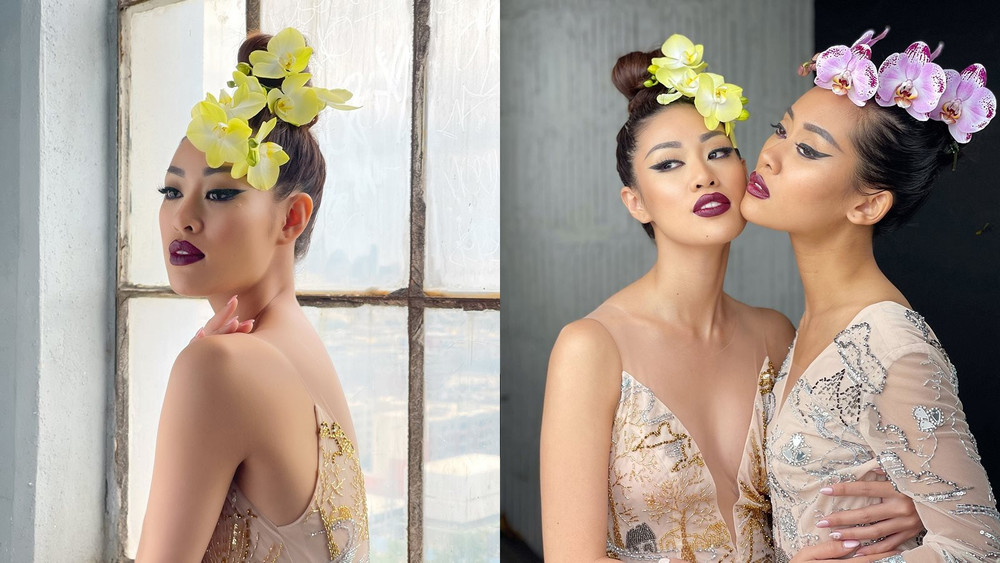 Hoa hậu Khánh Vân chụp ảnh cùng nhiếp ảnh gia nổi tiếng Fadil Berisha tại Mỹ