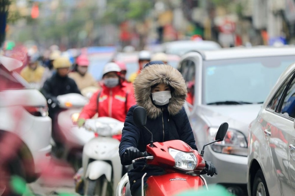 Không khí lạnh tăng cường, nền nhiệt tại Hà Nội thấp nhất từ 14-16 độ C