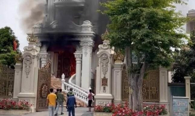 Thông tin mới nhất về vụ cháy tòa biệt thự trăm tỷ đồng ở Quảng Ninh