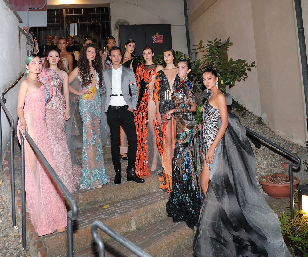 NTK Hoàng Hải mang đến 15 tuyệt tác trình diễn tại sự kiện Opening Milan Fashion Week
