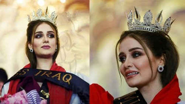 Hoa hậu Iraq 2017 đăng quang trong nước mắt