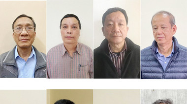 Dàn cựu lãnh đạo Công ty cổ phần Gang thép Thái Nguyên hầu toà