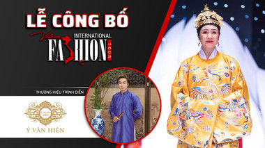 Ỷ Vân Hiên - gam màu độc đáo tại lễ công bố Vietnam International Fashion Tour