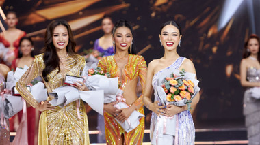 Ngọc Châu "vượt mặt" Thảo Nhi ẵm 2 giải phụ tại bán kết Hoa hậu Hoàn vũ Việt Nam 2022