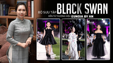 Ấn tượng với BST “Black Swan” mang vẻ đẹp kiêu sa của những chú thiên nga đen đến từ thương hiệu Eunoia by AN
