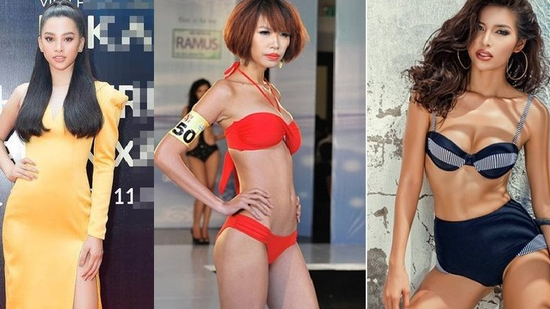 Hoa hậu Trần Tiểu Vy, Minh Tú, Hoàng Thùy 'lột xác' nhờ tăng cân