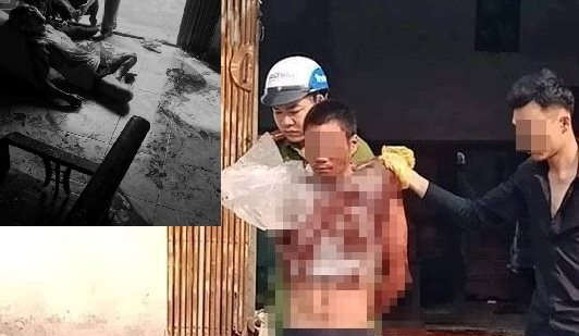 Lạng Sơn: Thanh niên nghi ngáo đá vác dao chém bố mẹ dã man