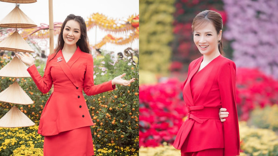 Đường hoa Home Hanoi Xuan có gì “hot” mà khiến một loạt “bóng hồng” nhà Đài check-in đầu năm