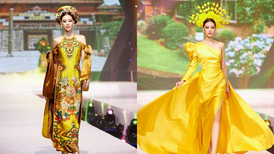 Hoa hậu Khánh Vân tái xuất sàn catwalk, khoe nhan sắc tựa nữ thần