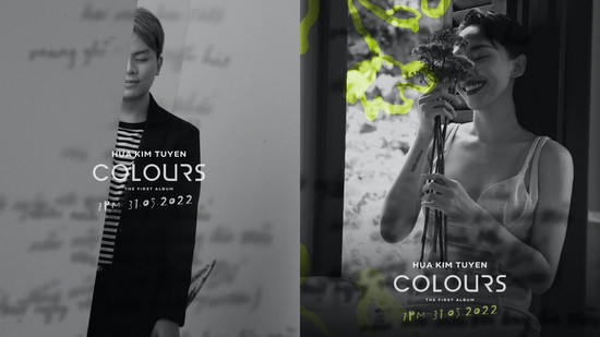 Cẩm Vân, Tóc Tiên, Trúc Nhân, Văn Mai Hương, Nguyên Hà... góp giọng trong album đầu tay "Colours" của Hứa Kim Tuyền