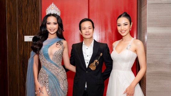 Hoa hậu Ngọc Châu khoe sắc rực rỡ trong thiết kế lộng lẫy từ Hoàng Hải