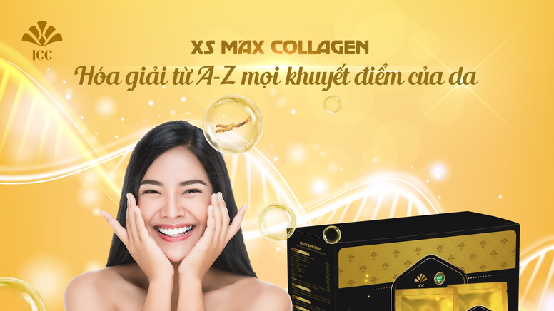 XS MAX Collagen - Hóa giải từ A-Z mọi khuyết điểm của da